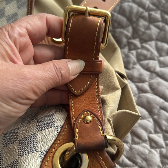 LV gallira PM Damier Azur bag - Picture 12 of 17